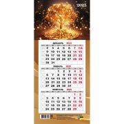 Календарь на магните мини-трио 2025 108х245мм 8577 «Денежное дерево»
