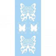 Трафарет Marabu «Бабочки» ,15*33см 027600022
