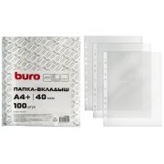 Папка-файл А4+ 40мкр «Buro» глянц. 1496922 (цена за 1шт)