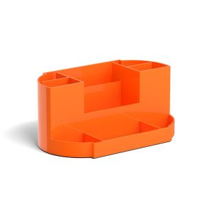 Подставка настольная ErichKrause® Victoria, Neon Solid, оранжевая 51486