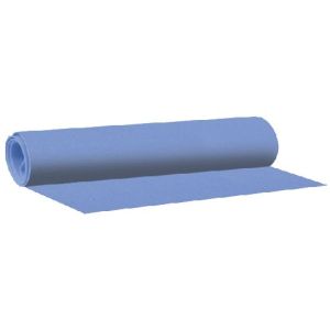 Фоамиран в рулоне «deVENTE» 50x70 см, 8013818 толщина 1 мм, цвет голубой, пласт. пакет