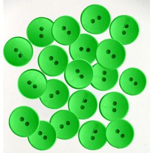 Декоративные Пуговицы деревянные «deVENTE» 8001103 10мм 20шт. цвет зеленый