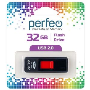 Флэш-драйв 32GB Perfeo USB S03 Black