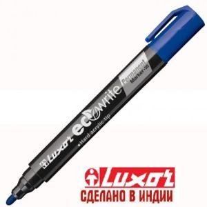 Маркер синий LUXOR 30 302 перм. спирт. основа,1-3мм, пулевидн