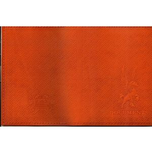 Обложка для автодокументов (кожа) + паспорт 1,06-234 рыжая