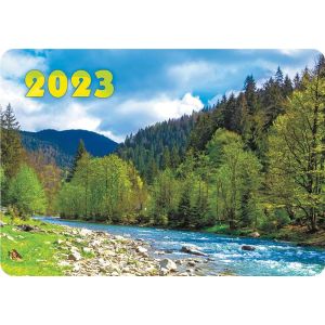 Календарики карманные 2023г. Природа КГ-23-225