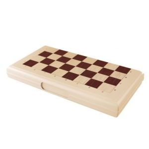 Игра настольная «Шахматы» в пласт.коробке (мал, беж) 03883