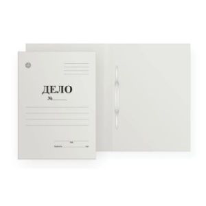 Скоросшиватель картонный 360 г/м2 белый DOLCE COSTO, D00507 немелов. картон, 25мм*