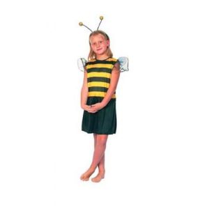 Карнавальный костюм «Пчелка» N02087 на 4-6,7-10 лет, в пакете с европодвесом