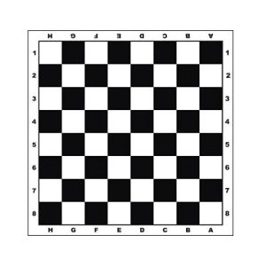Доска из картона (шахматная) И-6920 Плотная