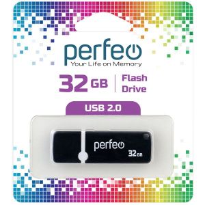 Флэш-драйв 32GB Perfeo USB C07 Black