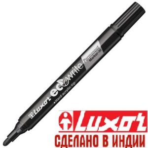 Маркер черный LUXOR 20 201 спирт. основа,1-3мм, пулевидн