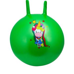 Мяч-прыгун с рожками «Прыгунок 3» 45 см 4 цвета микс (арт.TY49)