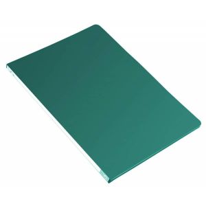 Папка с прижимом 0,5мм PZ05C зеленая, корешок 18мм