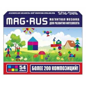 Мозаика магн разв. MAG-RUS (поле+54) MRmos102A. Домик