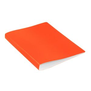 Папка со скоросшивателем 0,7мм DNE07 оранжевый с карманом