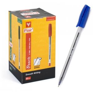 Ручка шариковая «Flair» PEACH пластик, синяя 0,7мм F-1150