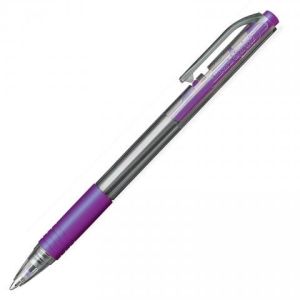 Авторучка LUXOR «Sprint Grip Opaque» 1246 фиолетовая, пишущий узел 1,0мм