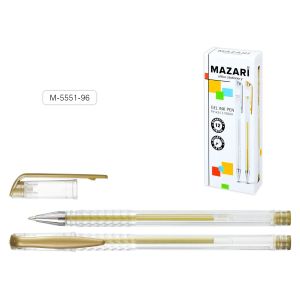 Гелевая ручка золото M-5551-96 AUTUMN 0,8мм