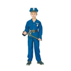 Карнавальный костюм «Полицейский» N02111 на 4-6, 7-10,в пакете с европодвесом