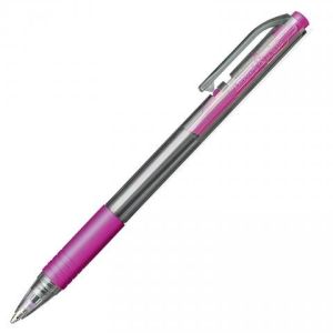 Авторучка LUXOR «Sprint Grip Opaque» 1245 розовая, пишущий узел 1,0мм