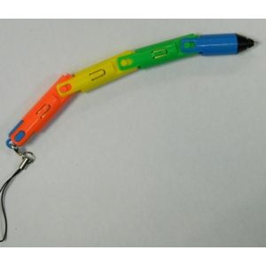 Ручка-сувенир Фонарик с цв.LED ламп. «Головоломка» 0.5 GR 0312-15