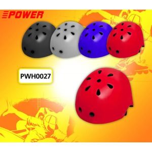 Шлем защитный PWН0027 для начинающих роллеров цвет асс
