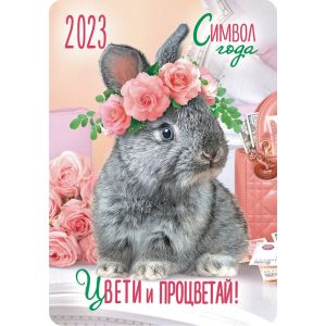 Календарики карманные 2023г. Символ года (коллаж) КГ-23-180