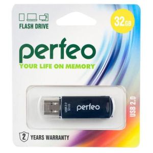 Флэш-драйв 32GB Perfeo USB C06 Black
