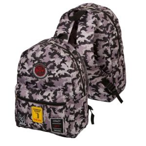 Рюкзак подростковый «deVENTE.Patch. Military» 7032066 40x30x14 см