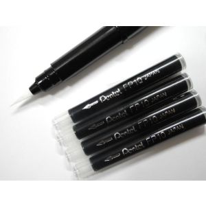 Ручка-кисть Brush Pen для каллиграфии+4картриджа GFKPF-A