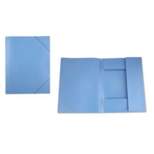 Папка на резинках А3 0,7мм PRА3 пласт. синяя (до 250л.)