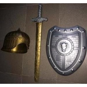 Набор рыцаря (щит,меч,шлем) 63см ИП25001