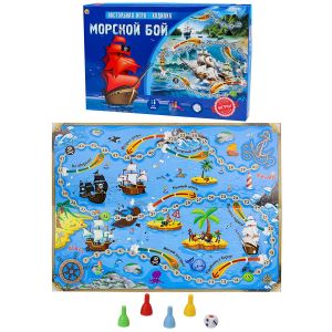 Игра-ходилка ИН-8971 «Морской бой» в коробке