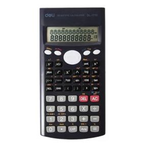 Калькулятор инженерный DELI 1710 10+2разр. 165*88*23