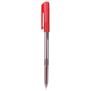 Ручка шарик. DELI Arrow EQ01140 1,0мм красная