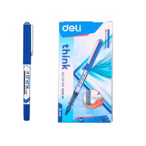 Роллер DELI Think (EQ20530) синий 0,7 мм
