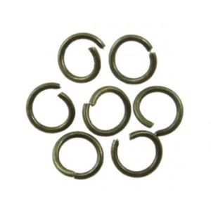 Заготовка Кольцо разрезное мет. размер 5х0,7мм  античная бронза CN-2100543