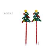 Ручка шарик. M-7557-70 CHRISTMAS TREE 0,7мм