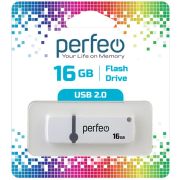 Флэш-драйв 16GB Perfeo USB C07 White
