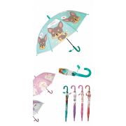 Зонт  детский 50см «Любимый питомец» (цвет-микс,в пакете) ЗНТ-2428