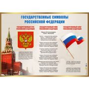 Плакат гос. символы РФ 10-01-0145 (А2)