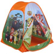 Палатка детская игровая ЛЕО и ТИГ 81х90х81см, в сумке