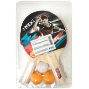 Набор д/наст. тенниса Next (2 ракетки, 3 шарика) NTS-250