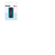 Флэш-драйв 8GB Mirex USB KNIGHT BLACK  (ecopack)