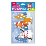 Мозаика Км-025 (набор малый) «Белочка и снеговик» 4+