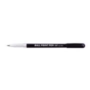 Ручка шарик. DELI E6501 0.7мм черная,стерж 138мм