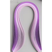 Бумага для квиллинга 100 полосок «Фиолетовый градиент» 0,5*39см 5177342