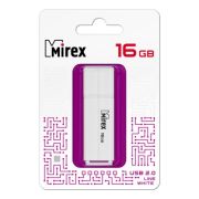 Флэш-драйв 16GB Mirex USB LINE WHITE (ecopack)