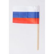 Флажок «Россия» на деревянной палочке ИИ07 25см